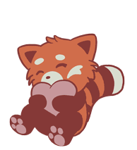 Red Panda Hugging