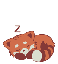 Red Panda Sleeping